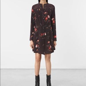 😍😍 Allsaints Sanko  Amarillo Silk Dress 😍😍